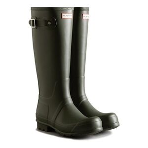 Hunter Dark Green Tall Boots